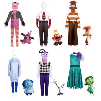 Inside Out Cosplay Costume - Stunning Must-Have Halloween Outfit