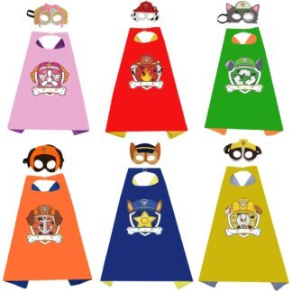 Dog Patrol Cosplay Costume: Exclusive Best Kids Halloween Cape