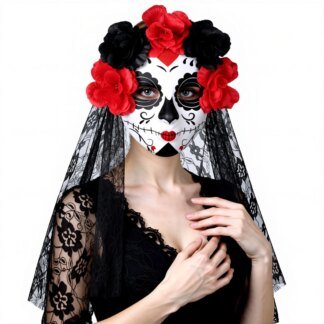 Day of The Dead Skull Mask - Stunning Best Halloween Pick