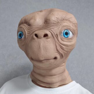 ET Alien Latex Mask: Stunning Realistic Halloween Cosplay