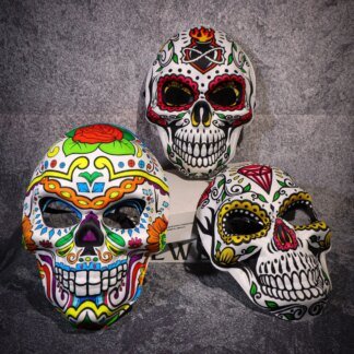 Day of The Dead Skull Mask: Stunning Must-Have Halloween Prop