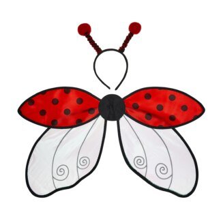 Ladybug Costumes: Stunning Wings & Headband Set for Best Parties
