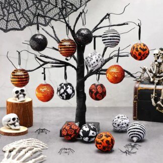 Halloween Wooden Ornaments: Must-Have Spooky Decor Set