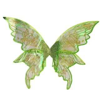Fairy Wings Cosplay: Stunning Gold Foil Costume Accessory