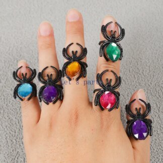 Halloween Spider Rings: Must-Have 30Pcs Affordable Party Favors