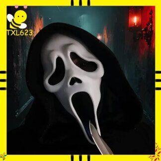 Adult Halloween Ghost Mask: Terrifying Best Horror Cosplay Prop