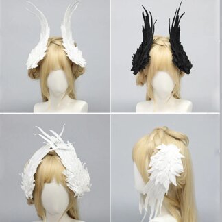 Black Devil Wings Cosplay Headdress: Stunning Halloween Must-Have