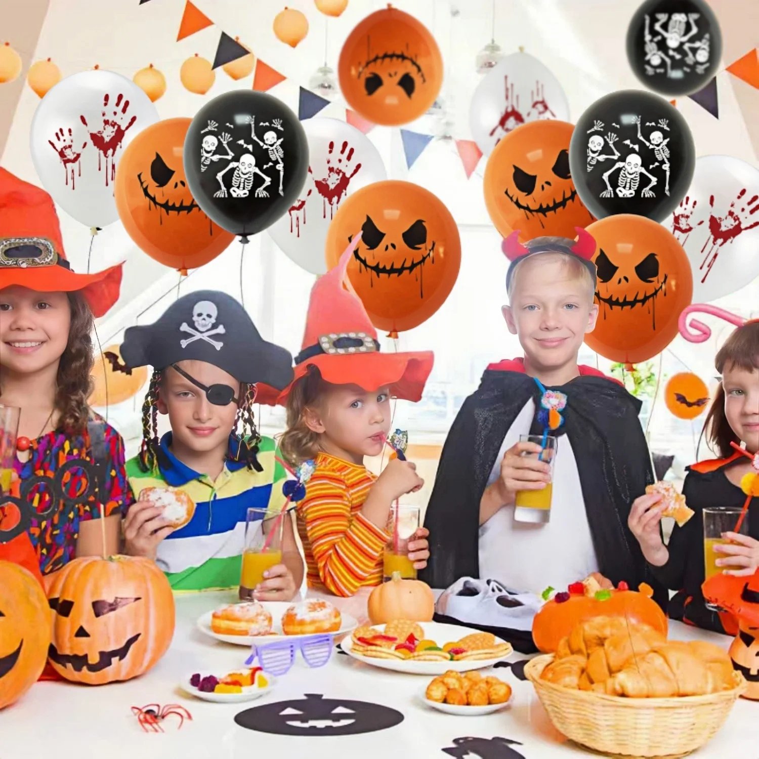Halloween Party Balloon Decoration: Must-Have Spooky Set - Image 2
