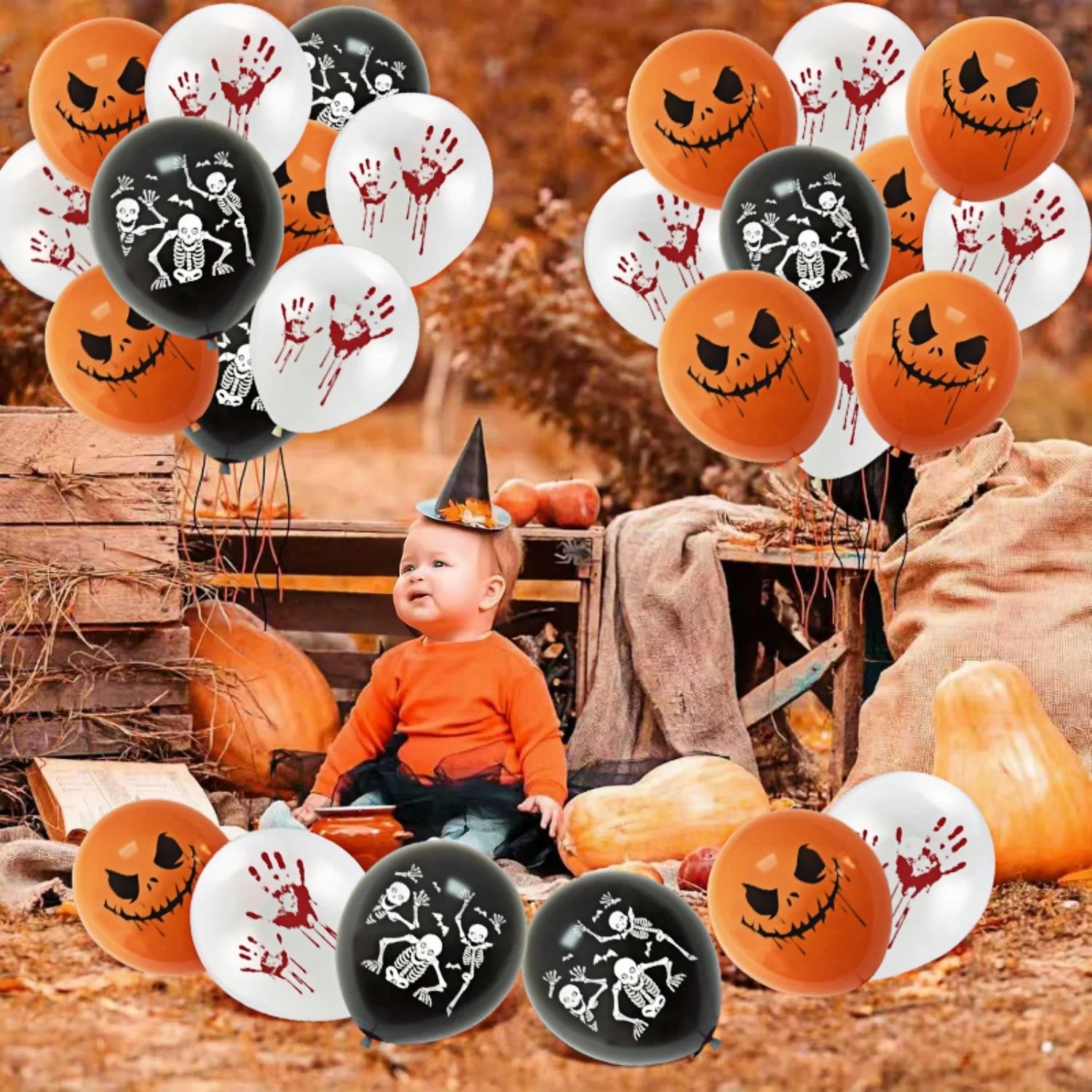 Halloween Party Balloon Decoration: Must-Have Spooky Set - Image 4
