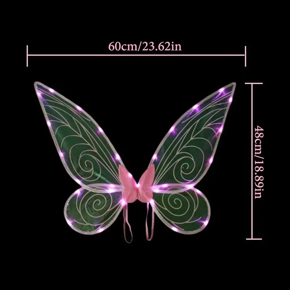 LED Fairy Wings: Stunning Butterfly Costume Set for Girls - Image 6