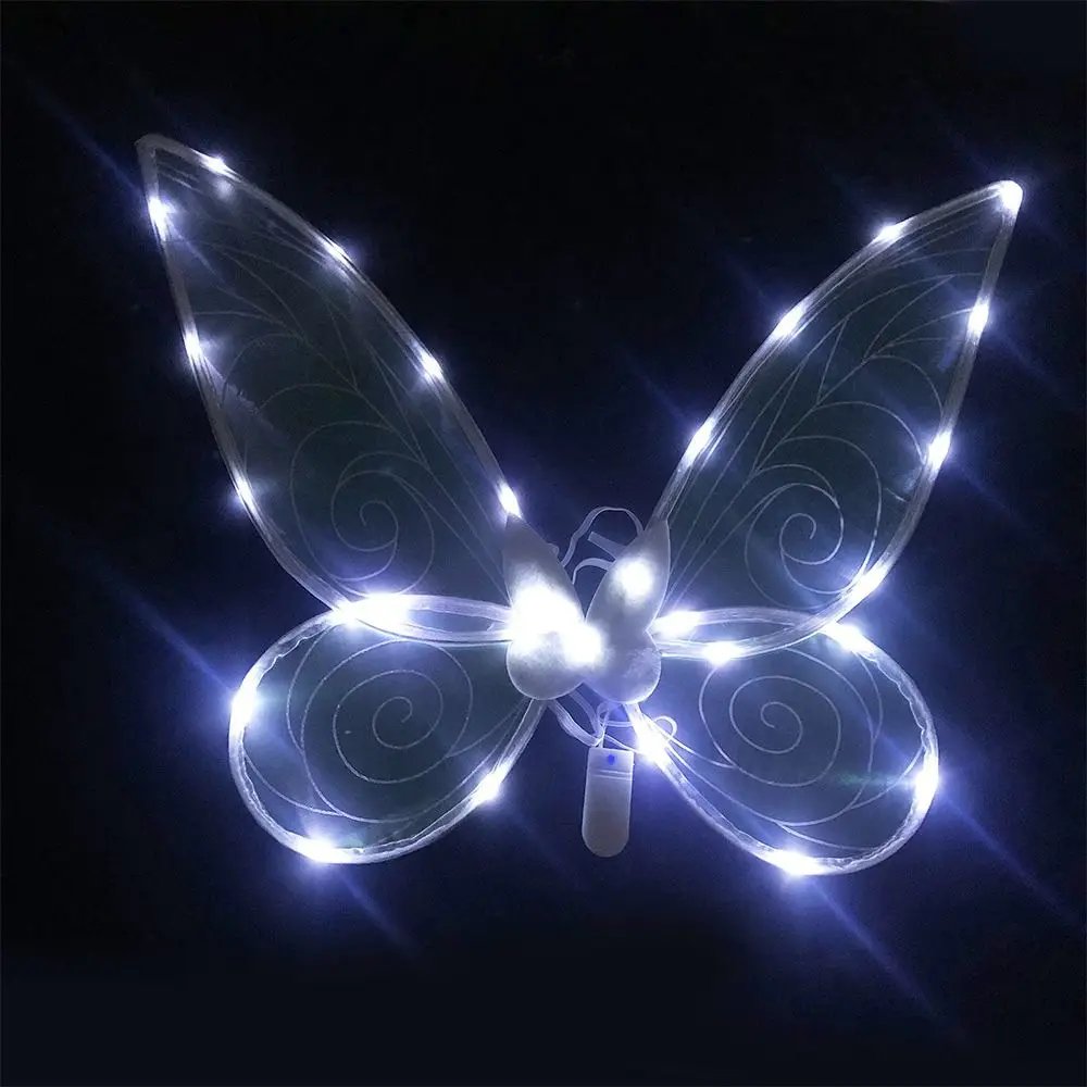 LED Fairy Wings: Stunning Butterfly Costume Set for Girls - Image 4