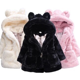 Winter Baby Kids Jacket: Must-Have Warm Hooded Coat for Girls