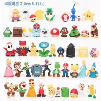 Mario Style Action Figures Set - Must-Have Gift for Fans