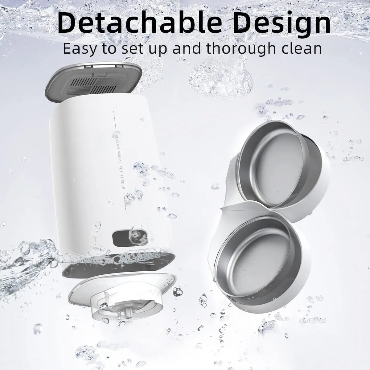 Automatic Cat Feeder: Must-Have WiFi Smart Dispenser 4L - Image 4