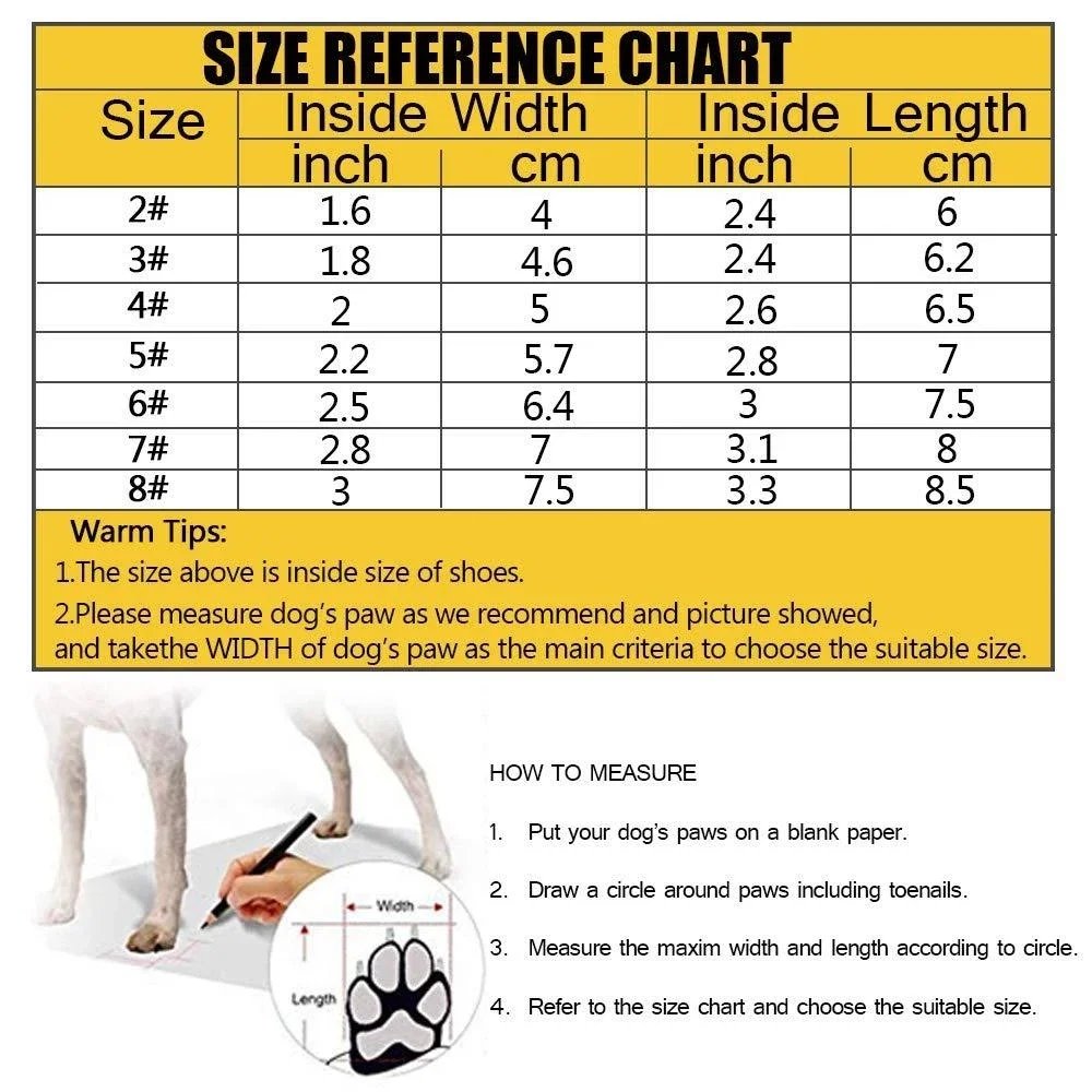 Waterproof Dog Shoes - Best Must-Have Paw Protection, 4pcs - Image 6