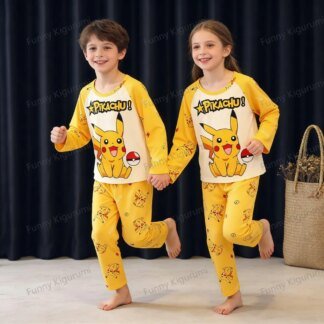 Cartoon Pajamas for Kids: Best Affordable Pikachu Loungewear Set