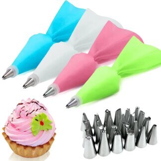 Silicone Pastry Bag Set: Must-Have Tips for Effortless Cakes