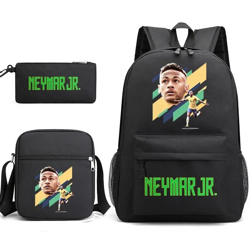 Neymar Avatar Print Student Schoolbag Set: Best 3-Piece Must-Have - Image 6