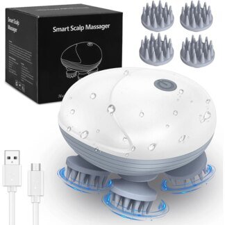 Electric Scalp Head Massager - Waterproof Must-Have for Effortless Relief