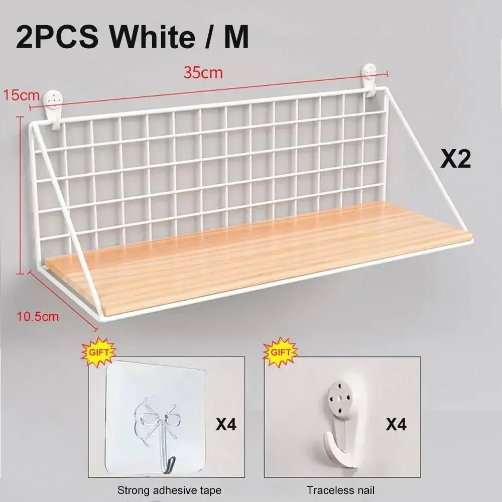 2pcs White M
