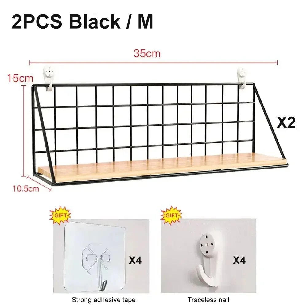 2pcs Black M