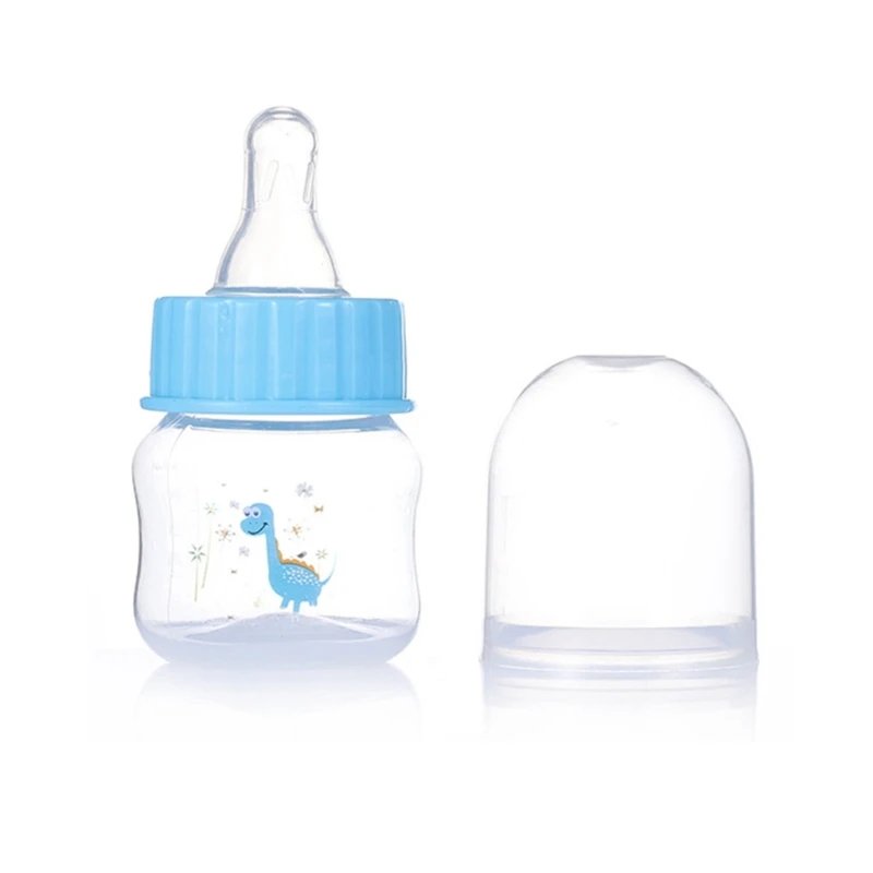 Mini Baby Bottle 50ml Wide Neck BPA Free PP Silicone - Image 4