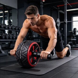 Ab Roller Wheel with Non Slip Grip for Core Training