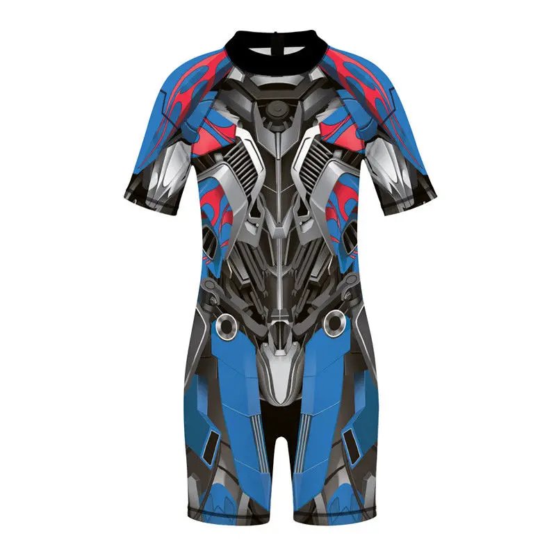 Kids Character Swimmers One Piece Digital Print S to XL - Image 3