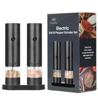 Electric Salt and Pepper Grinder Rechargeable Adjustable