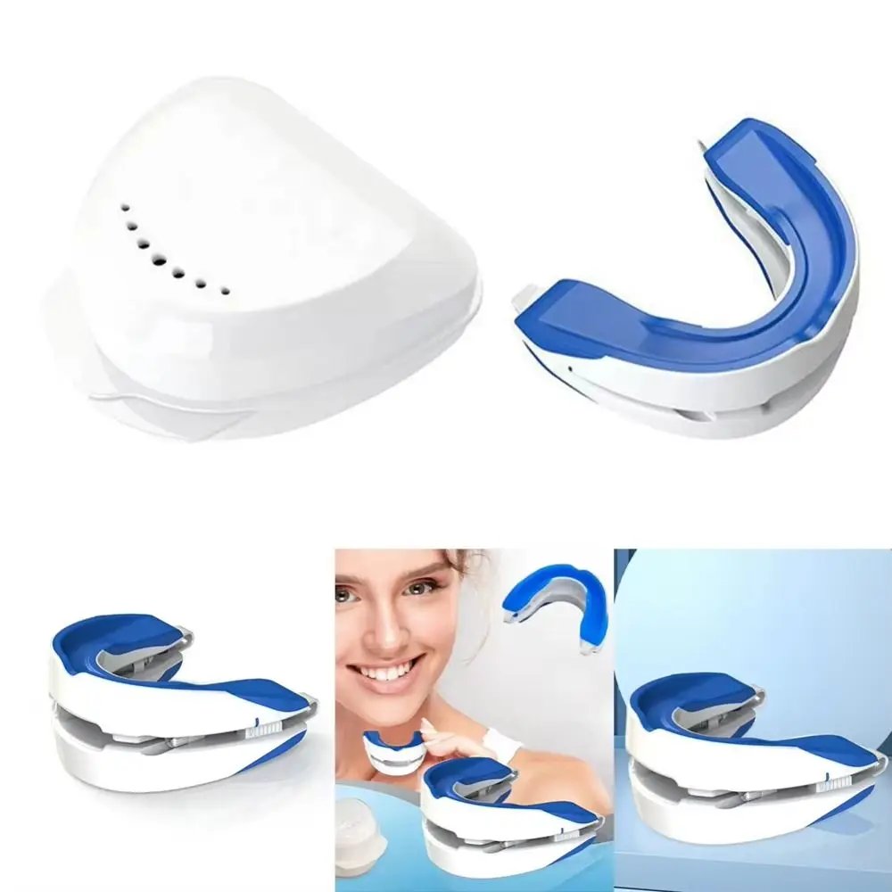 Anti Snoring Mouthguard with Adjustable Jaw Tray and Storage Box