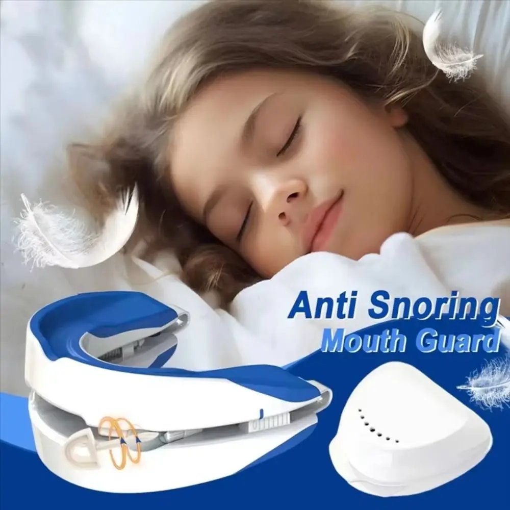 Anti Snoring Mouthguard with Adjustable Jaw Tray and Storage Box - Image 2