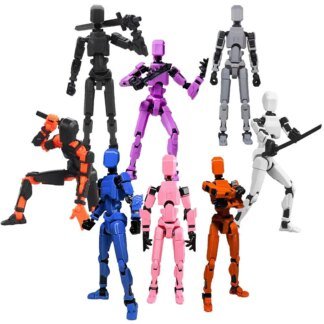 Multi-Jointed Action Figure 13 Joints 14cm ABS Robot Toy