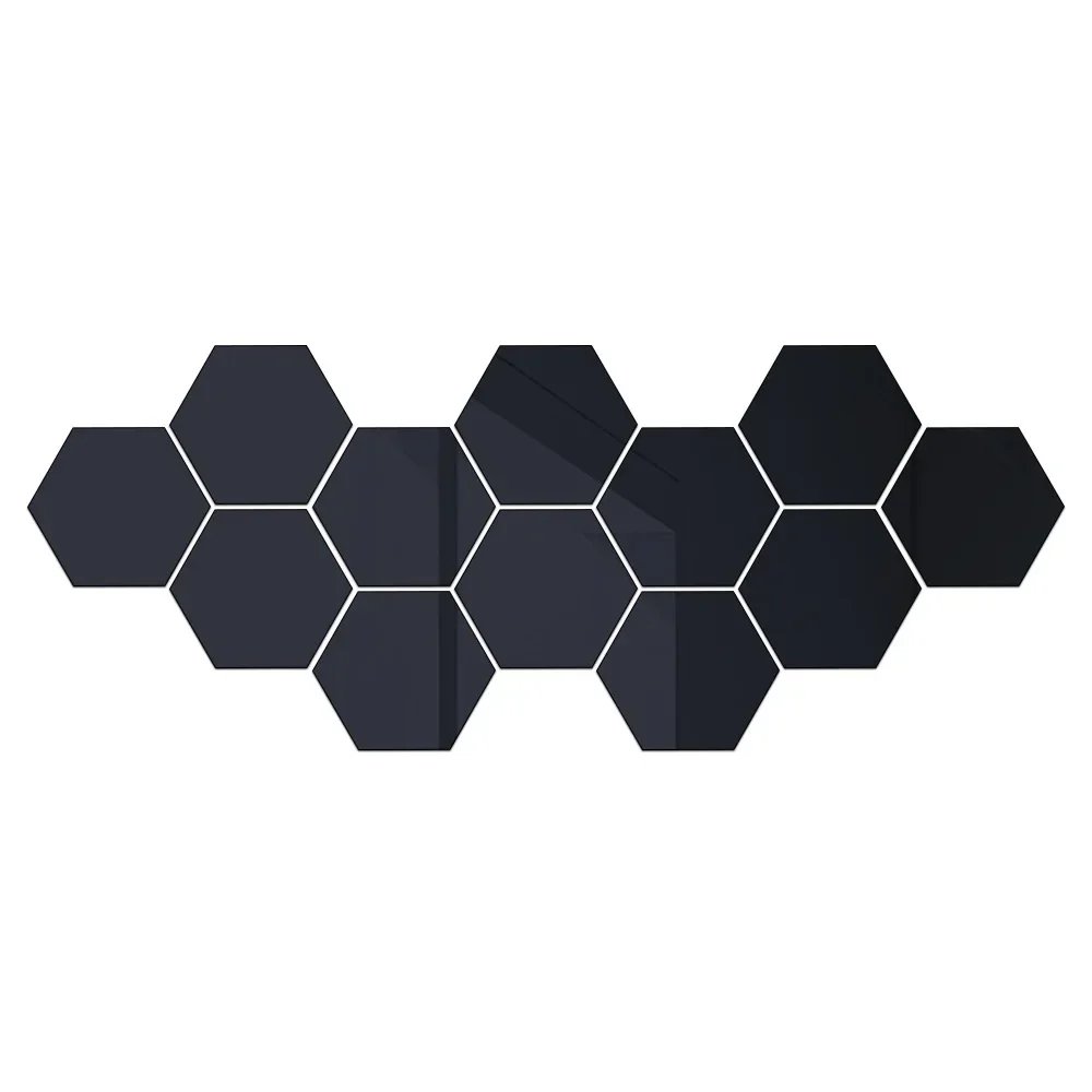 12pcs Black