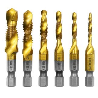 Composite Tap Drill Set – Must-Have 6pc Titanium Tool Kit