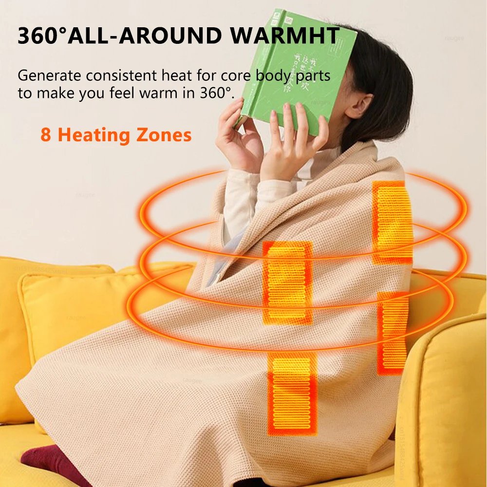 Heated Blanket USB: Must-Have Cozy Wearable Warmer - Image 2