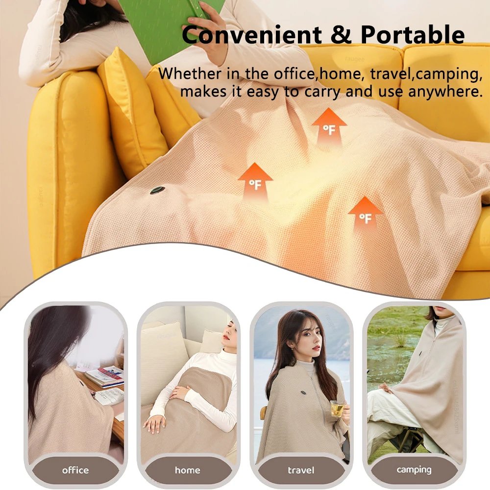 Heated Blanket USB: Must-Have Cozy Wearable Warmer - Image 6