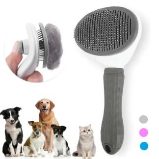 Self Cleaning Pet Hair Remover Brush: Effortless, Must-Have Grooming Tool